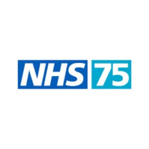 NHS 75 logo