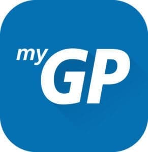 Blue myGP Logo